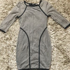 Women’s Gray Mini Net Dress